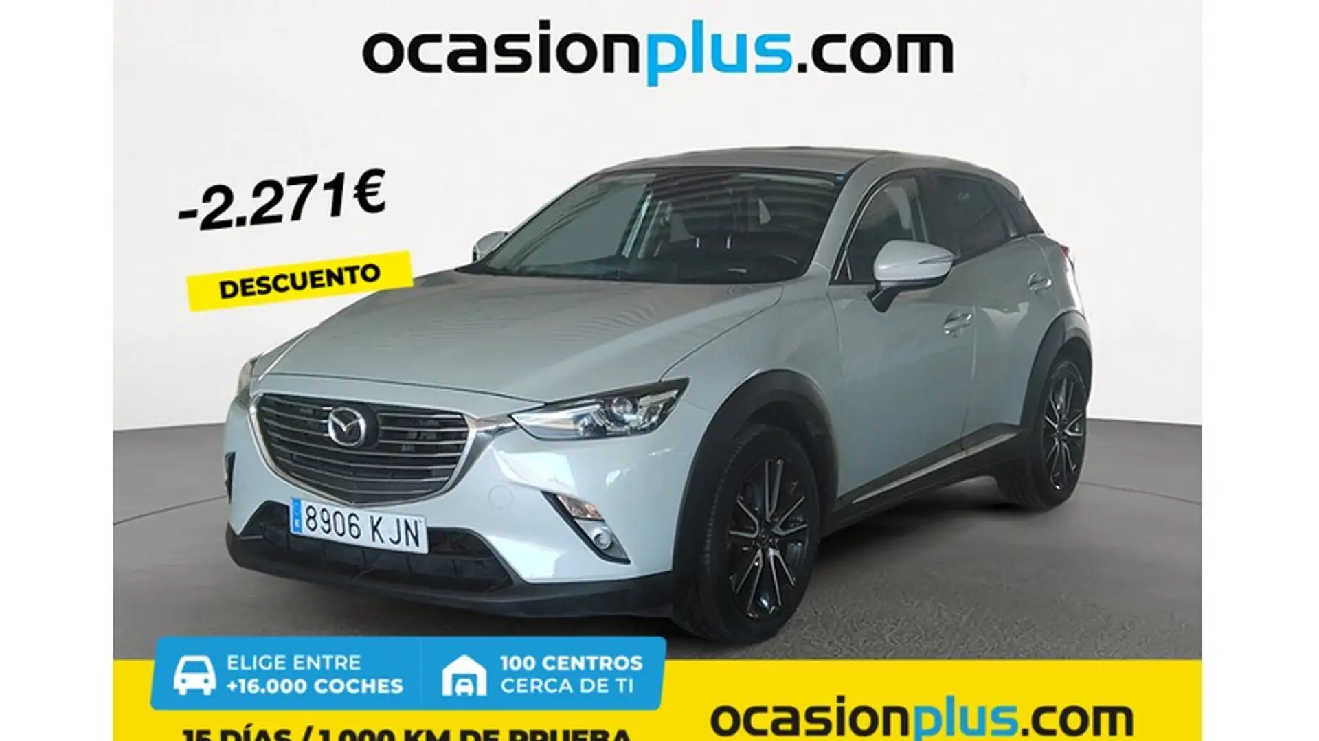 Mazda CX-3 2.0 Luxury 2WD Aut. 120 Blanco - 1