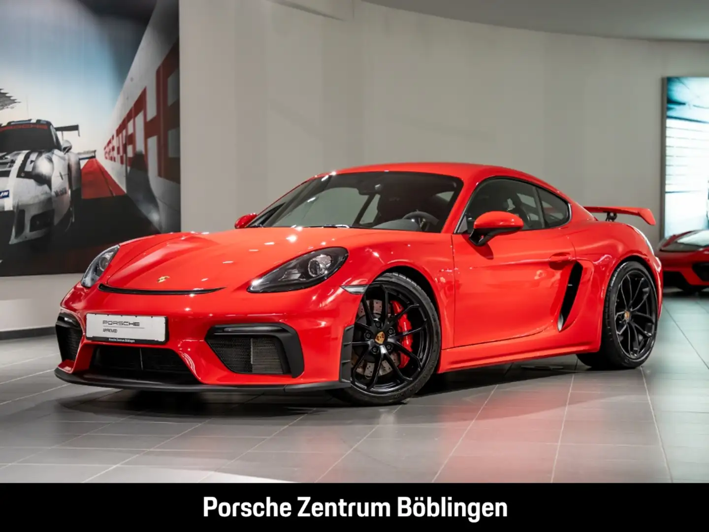 Porsche Cayman 718 GT4 Sportabgasanlage Clubsportpaket Rood - 1
