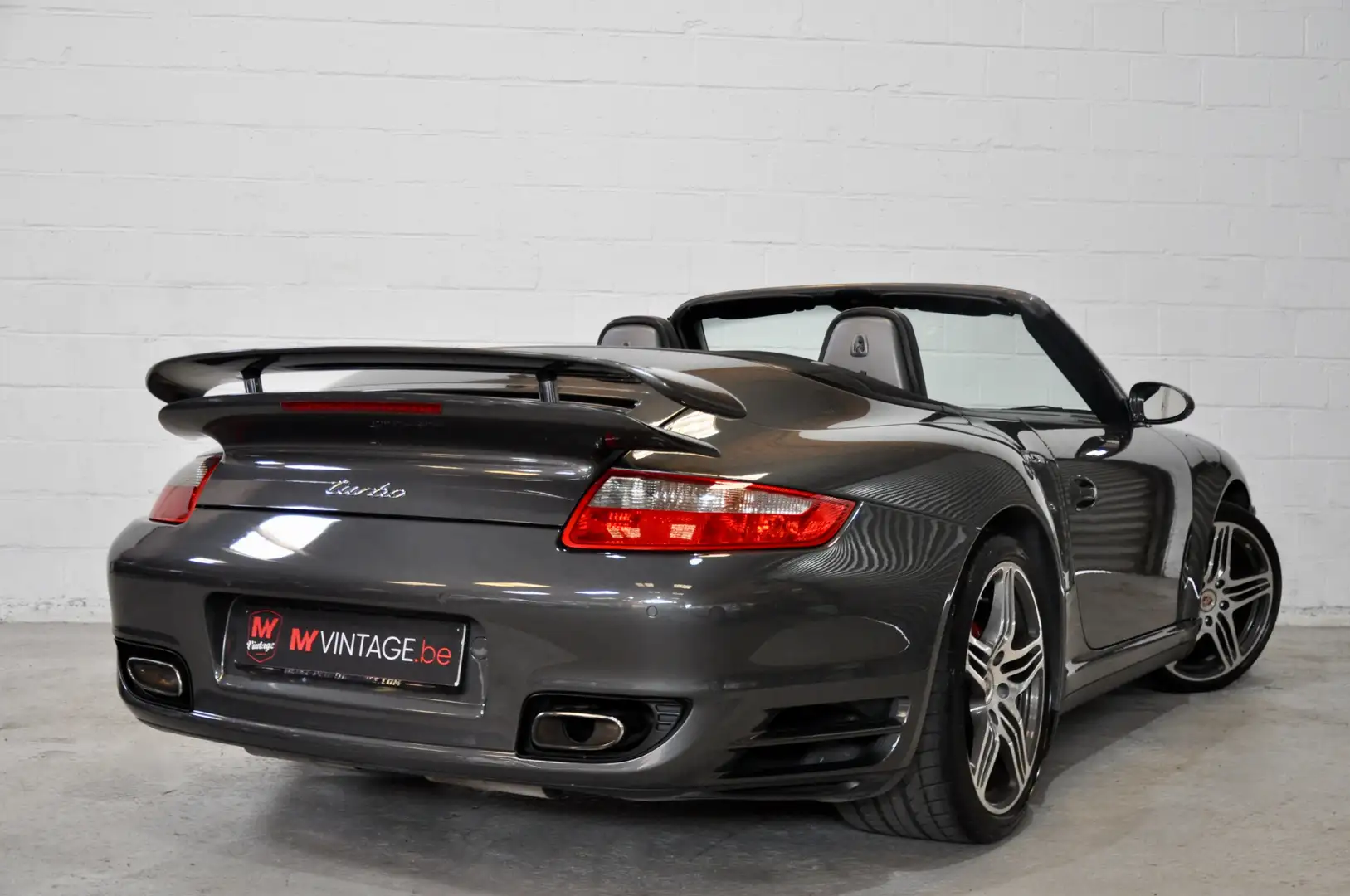 Porsche 911 997 Turbo 3.6 Cabriolet ** BOITE MANUELLE ** Gris - 2