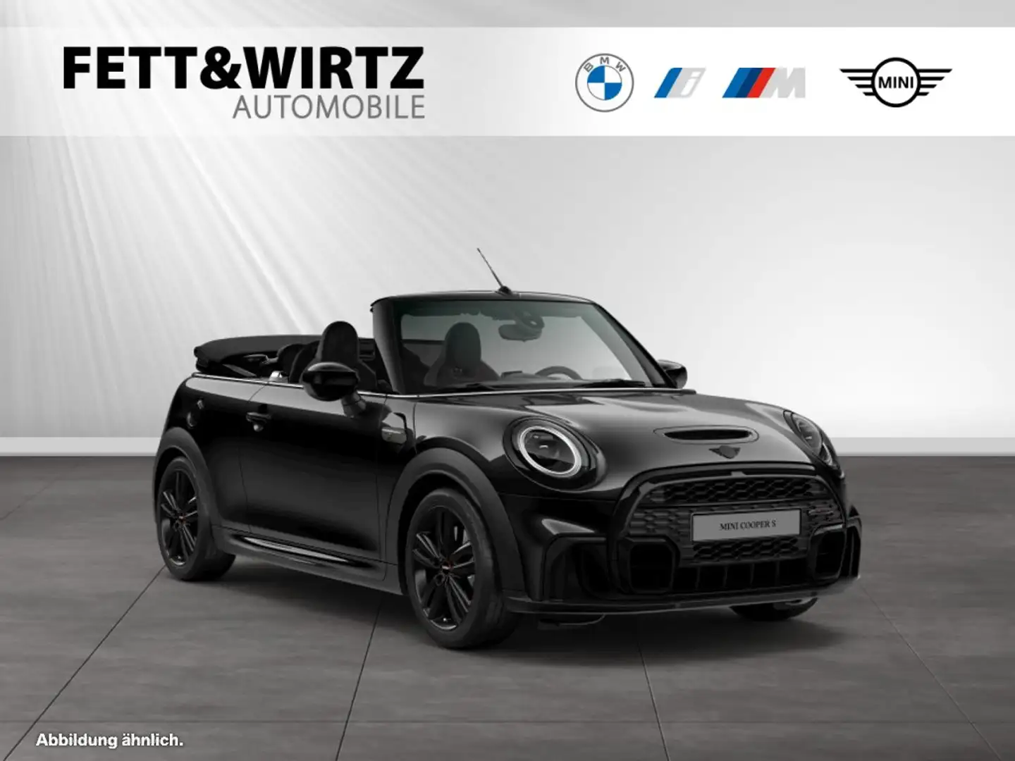 MINI Cooper S Cabrio Cooper S Cabrio JCW Trim LED DAB Navi Schwarz - 1
