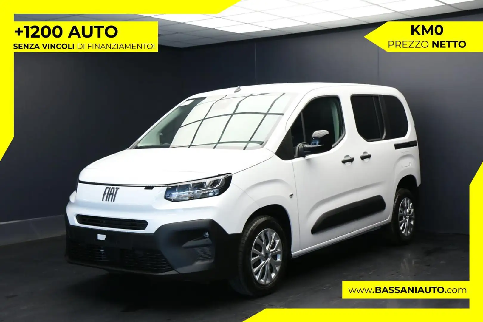Fiat Doblo Doblò 1.5 BlueHdi 100CV Combi N1 Blanco - 1