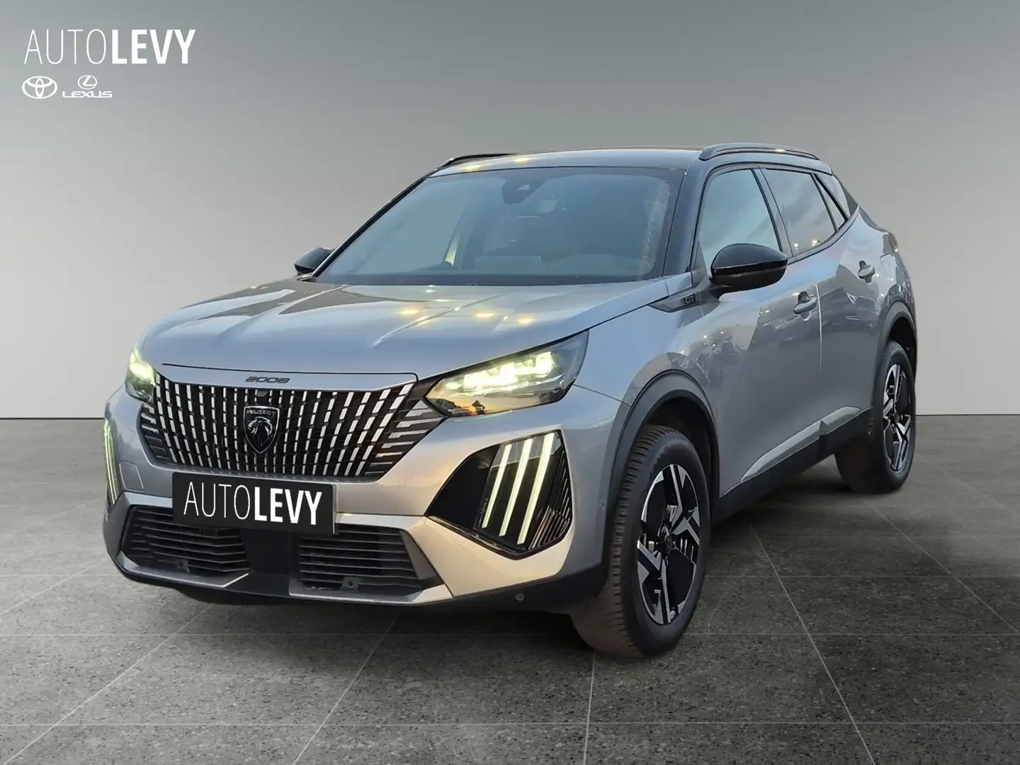 Peugeot 2008 PureTech 130 GT *CARPLAY*NAVI*LED*RFK* Argent - 2