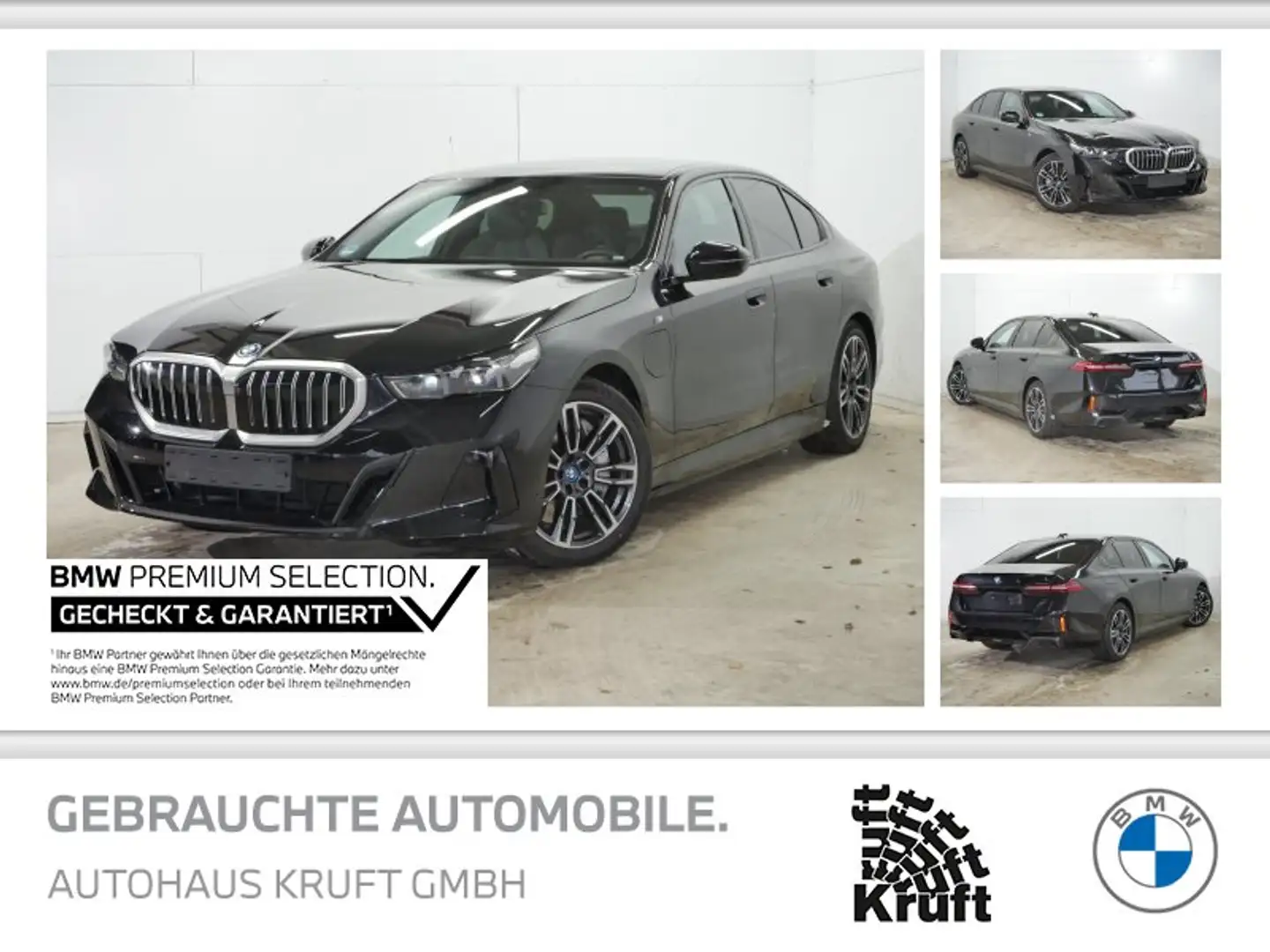 BMW 550 e xDrive M SPORT+HK+B&W SOUND+HUD+KAMERA+ACC+ICONI Schwarz - 1