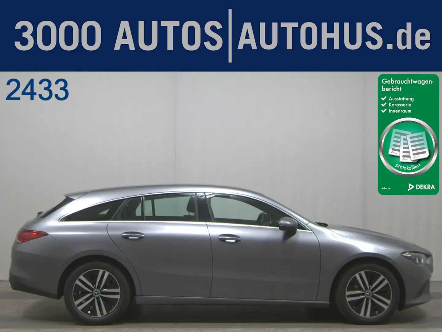 Mercedes-Benz CLA 200 d Shooting Brake SB Progressive ACC LED Gris - 1