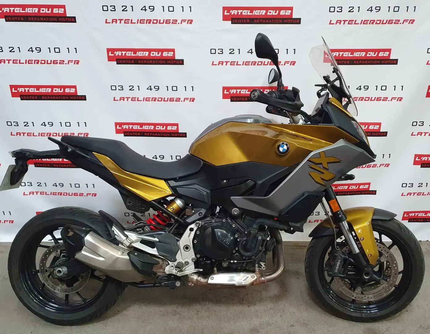 BMW F 900 XR Jaune - 1