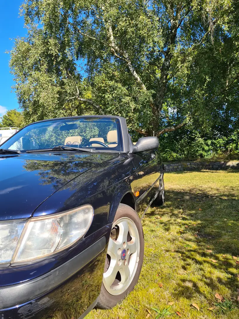 Saab 9-3 2.0i Cabrio Bleu - 2
