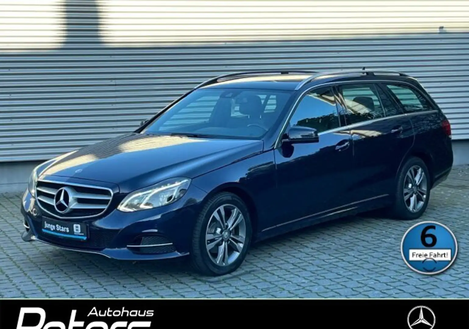 Mercedes-Benz E 220 E 220 BT T Avantgarde BlueTEC ILS/AHK/Shg Autom. Blau - 1