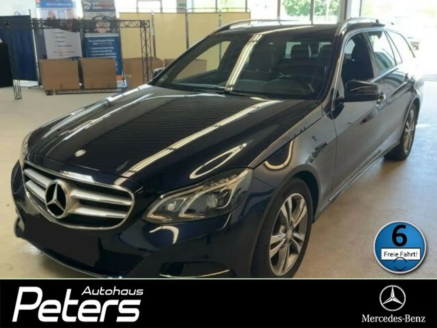 Mercedes-Benz E 220 E 220 BT T Avantgarde BlueTEC ILS/AHK/Shg Autom. Bleu - 1