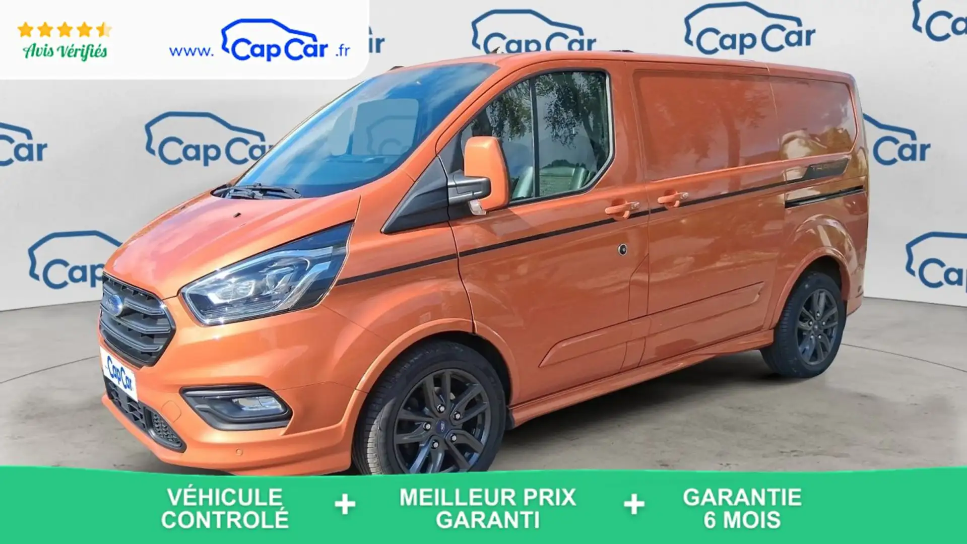 Ford Transit Custom 2.0 EcoBlue 185 Sport 290 L2H1 Orange - 1