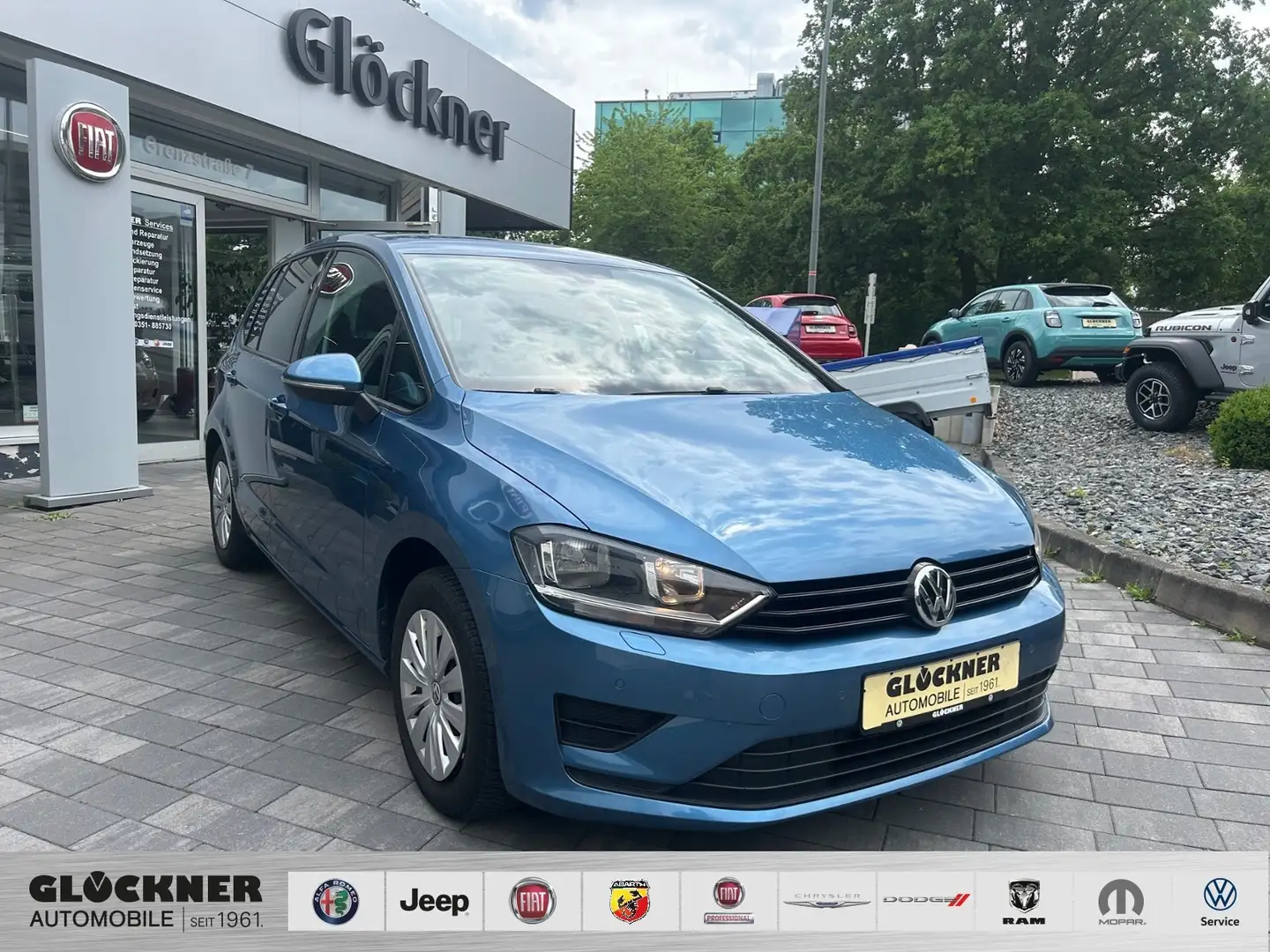 Volkswagen Golf Sportsvan Blau - 1