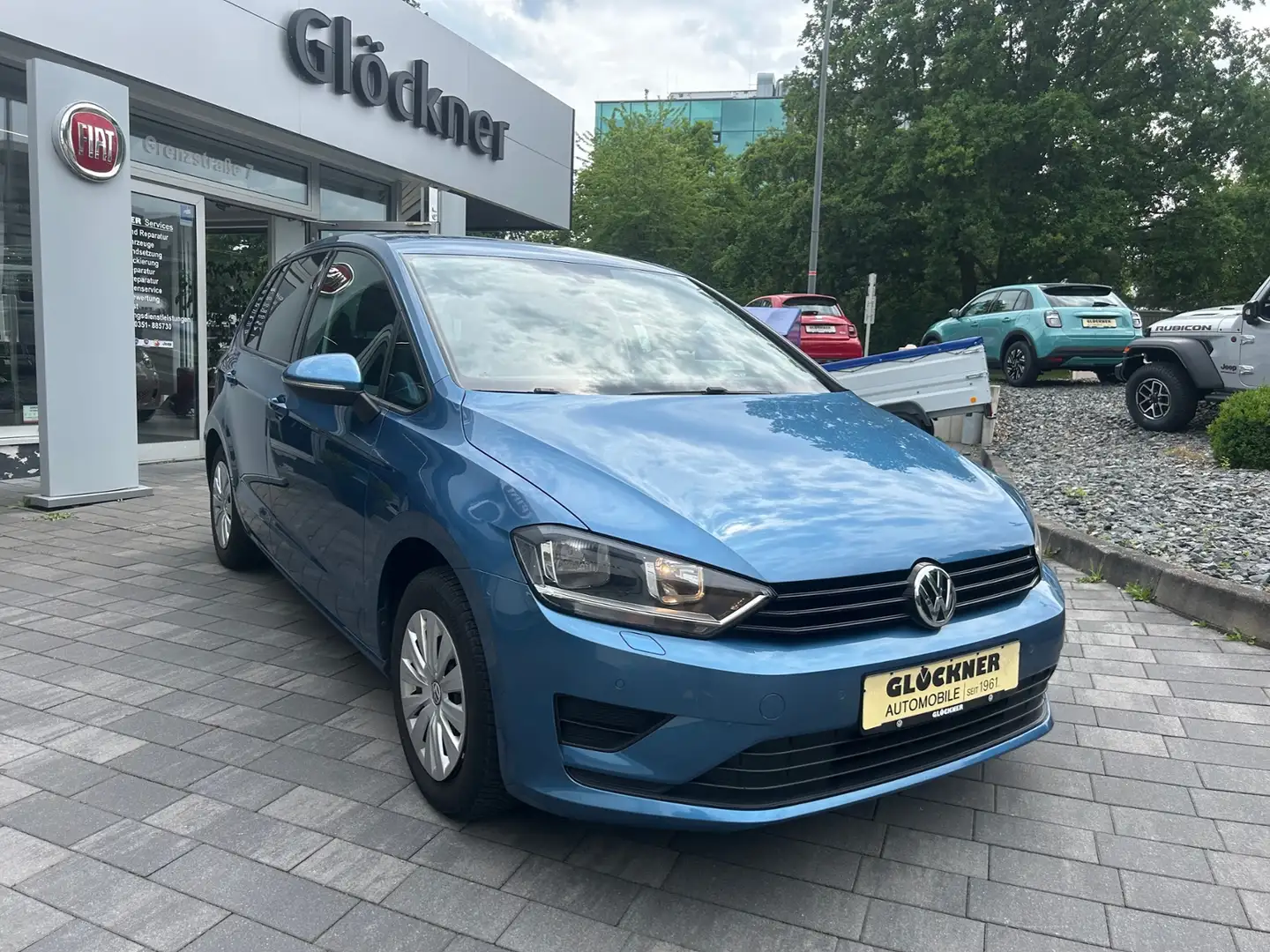 Volkswagen Golf Sportsvan Blau - 2