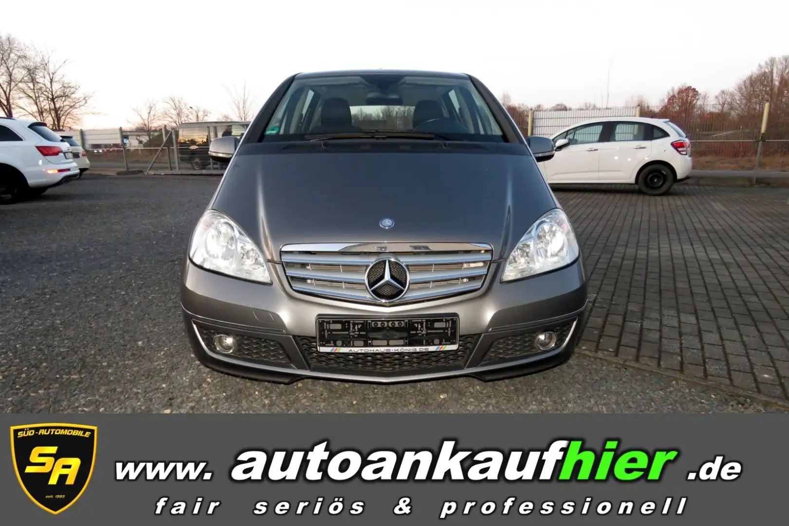 Mercedes-Benz A 160 Avantgarde Klima SHZ TÜV NEU !!! Grau - 2