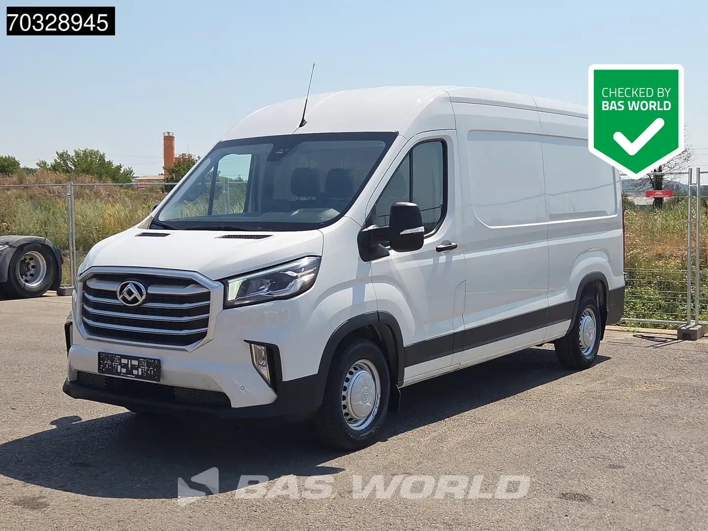 Maxus Deliver 9 L3H2 150PS Klima Tempomat Kamera Pa Weiß - 1