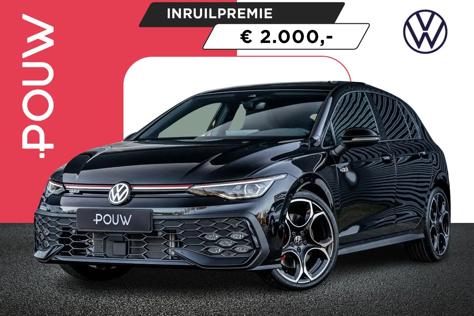Volkswagen Golf GTI 2.0 TSI 265pk DSG | FACELIFT | Achteruitrijcamera Чёрный - 1