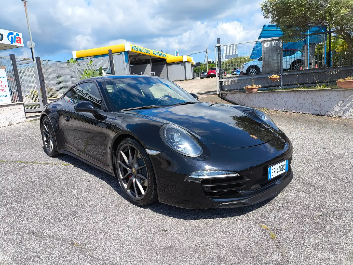 Porsche 911 Coupe 3.8 Carrera 4S TAGLIANDI PORSCHE Schwarz - 2