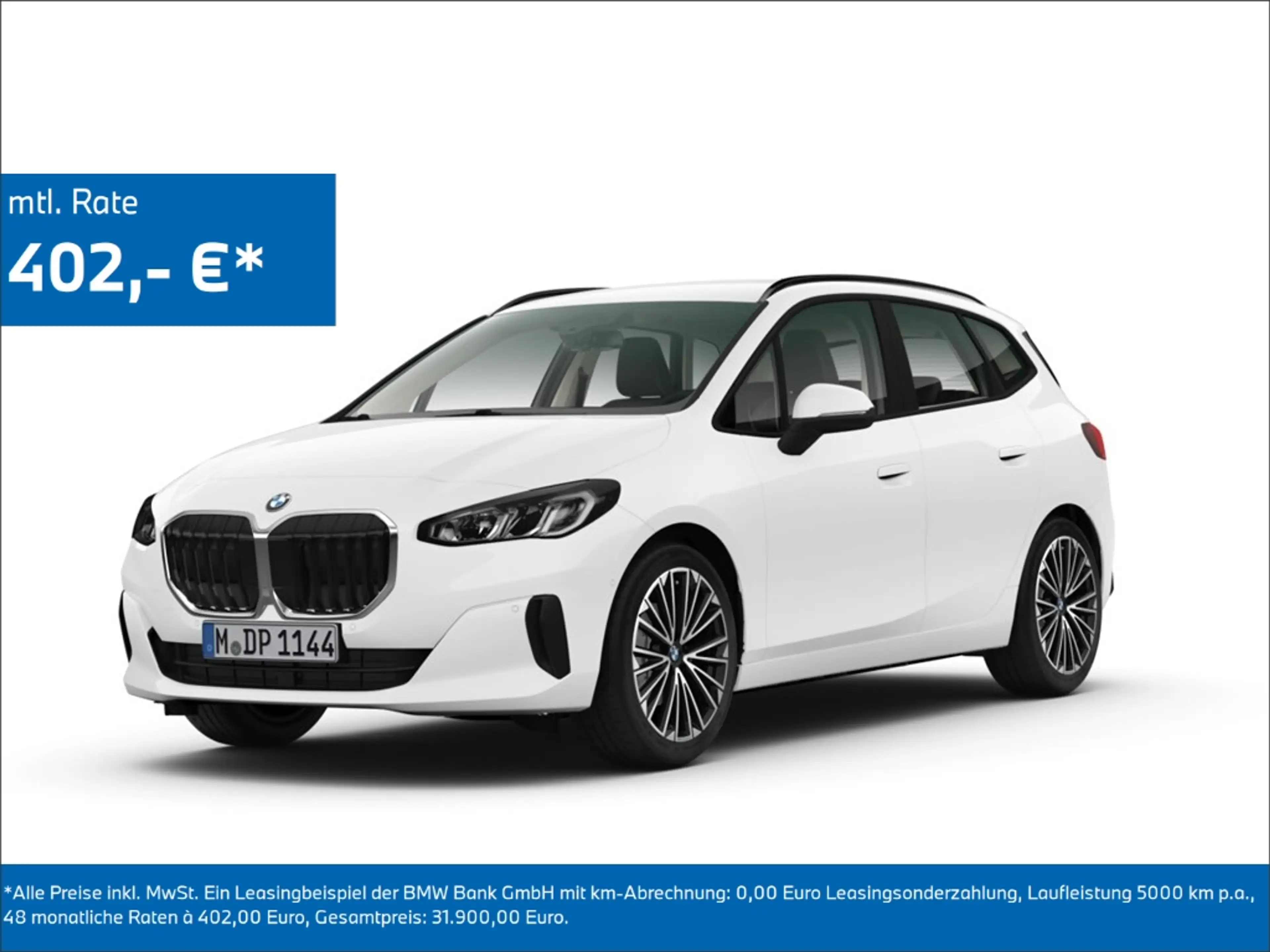 BMW 216 Active Tourer i Park-Assistent AHK-el. klappb. Nav