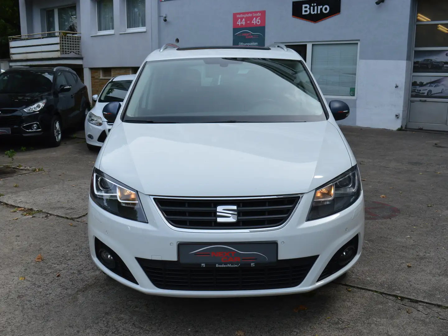 SEAT Alhambra 2.0 TDI Start*7 -Sitzer*Xenon*Navi*AHK*Kamera* Weiß - 2
