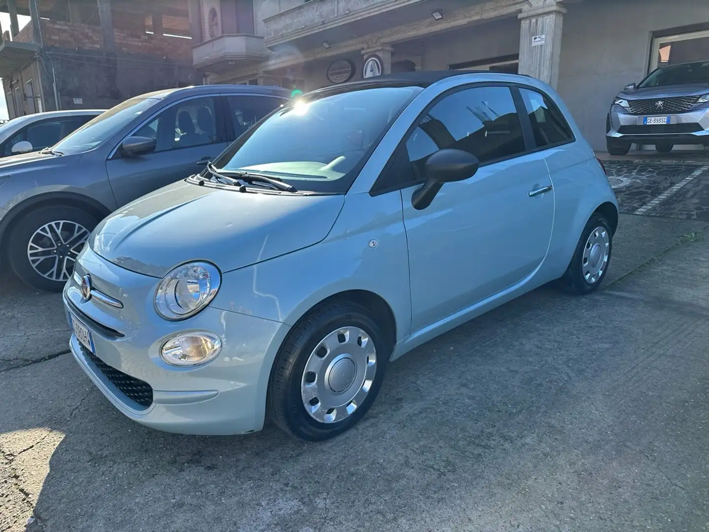 Fiat 500C 500C 1.0 hybrid Dolcevita 70cv Verde - 1