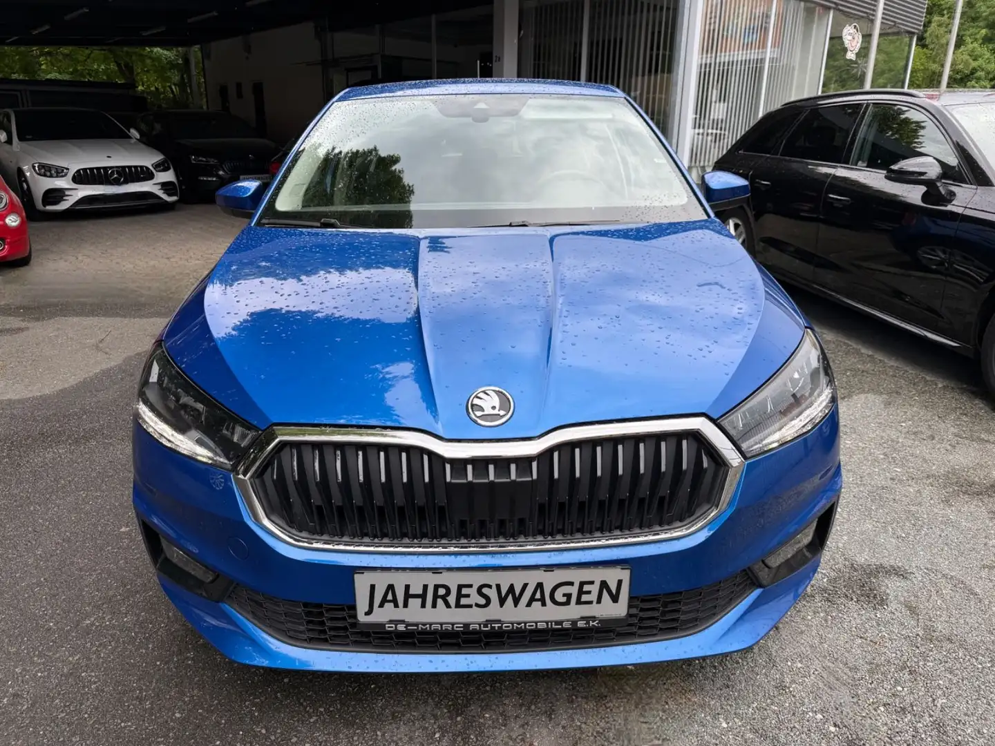 Skoda Fabia Ambition Automatik PDC DAB Klima Blau - 2