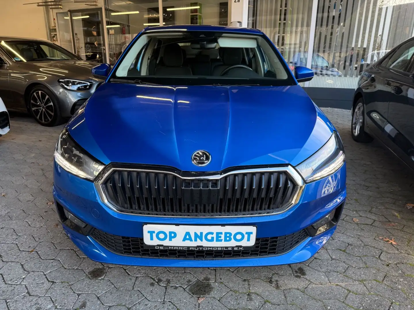 Skoda Fabia Ambition Automatik PDC DAB Klima Bleu - 2