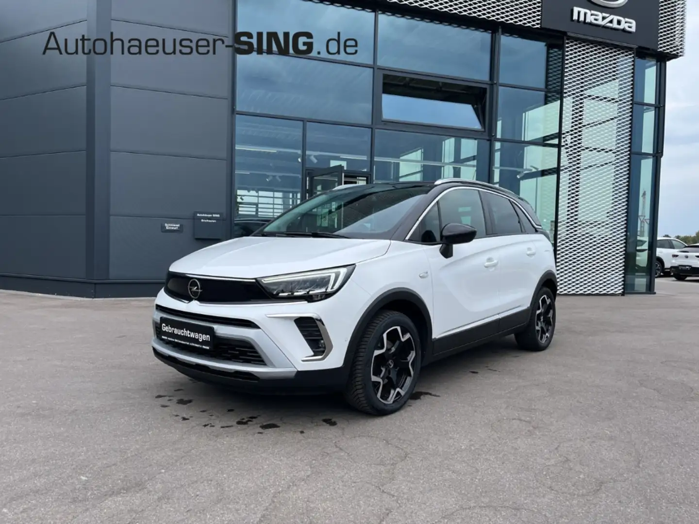 Opel Crossland Ultimate Keyless HeadUP LED NAV AC/AA Blanc - 1