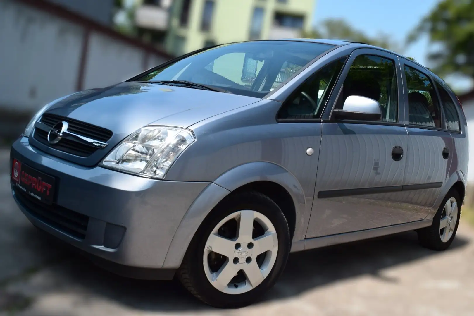 Opel Meriva Basis, 1.8 92 KW, TÜV Neu, Schiebedach Grijs - 1