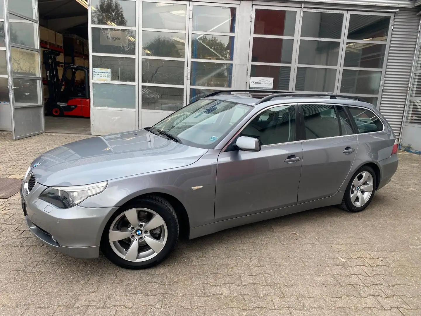 BMW 525 d Touring/Pano/Leder/Xenon/Scheckheftgep./E61 Gris - 2