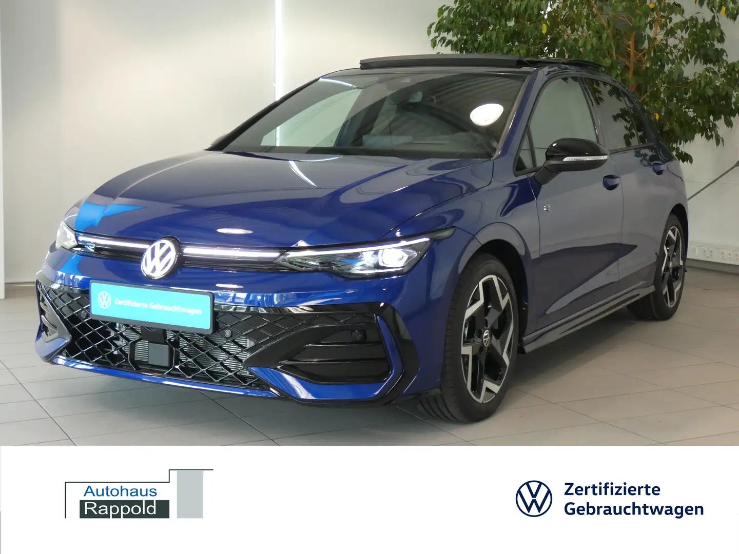 Volkswagen Golf 1.5 eTSI R-Line DSG PANO AHK MATRIX SOUNDSYSTEM Blau - 1