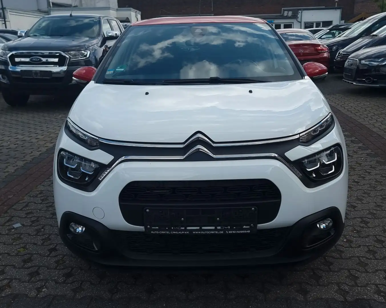Citroen C3 Shine Pack-1.HAND-KAMREA-TEMPOMAT-GARANTI-EU6 Blanc - 2