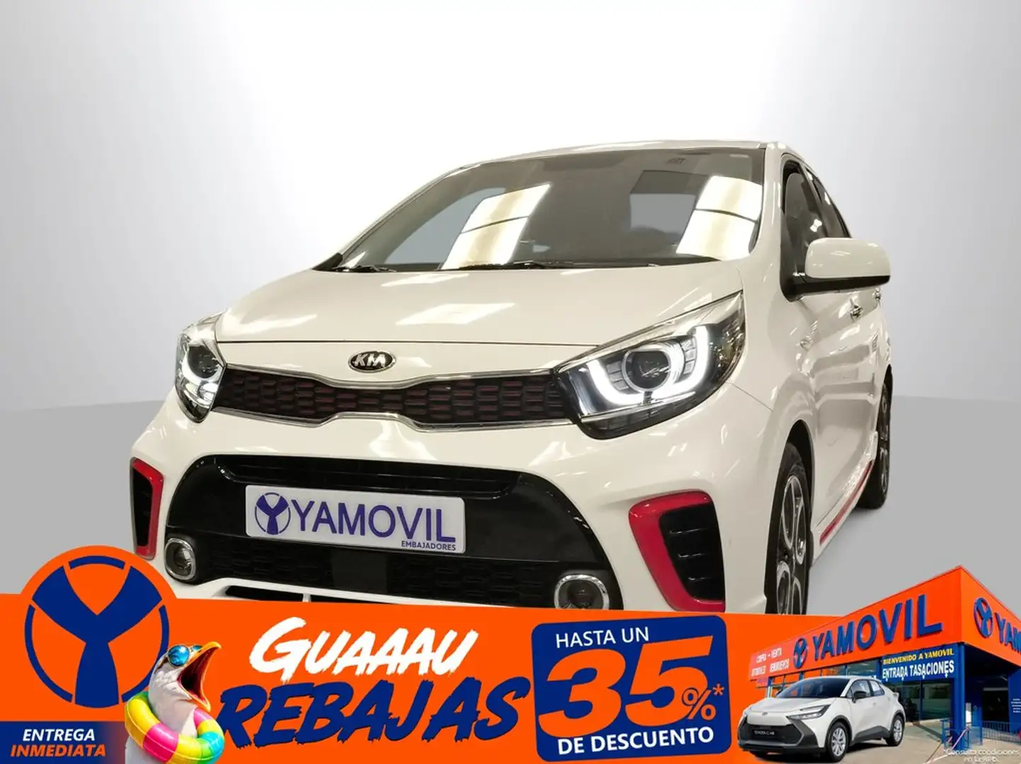 Kia Picanto 1.0 CVVT Eco-Dynamics GT Line Blanco - 1