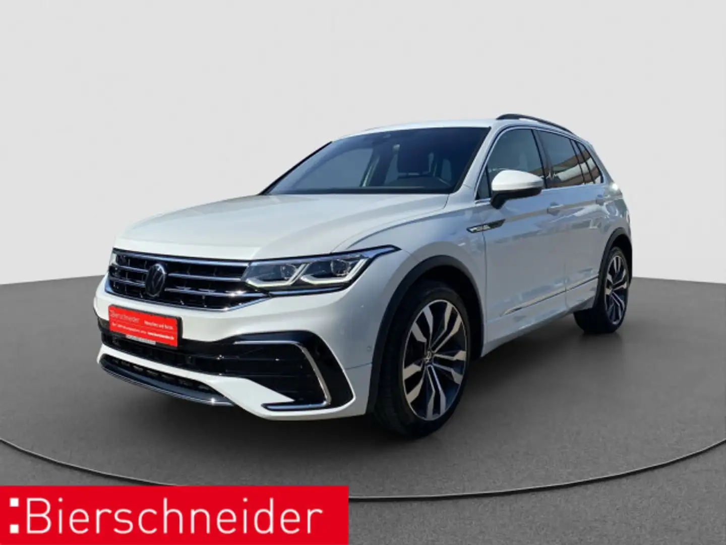 Volkswagen Tiguan 2.0 TDI DSG 4Mo R-Line AHK PANO STAND MAT Weiß - 1