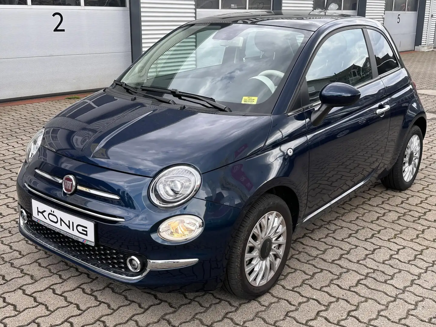 Fiat 500 1,0 Dolcevita Navi PDC Klimaautomatik Bleu - 1