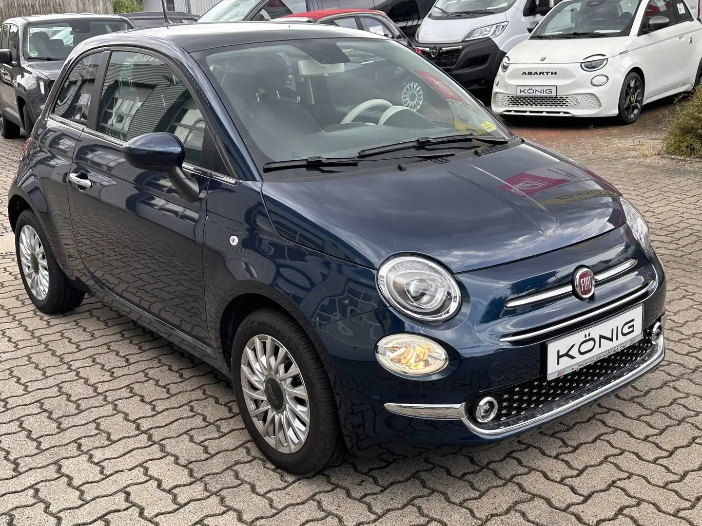 Fiat 500 1,0 Dolcevita Navi PDC Klimaautomatik Bleu - 2