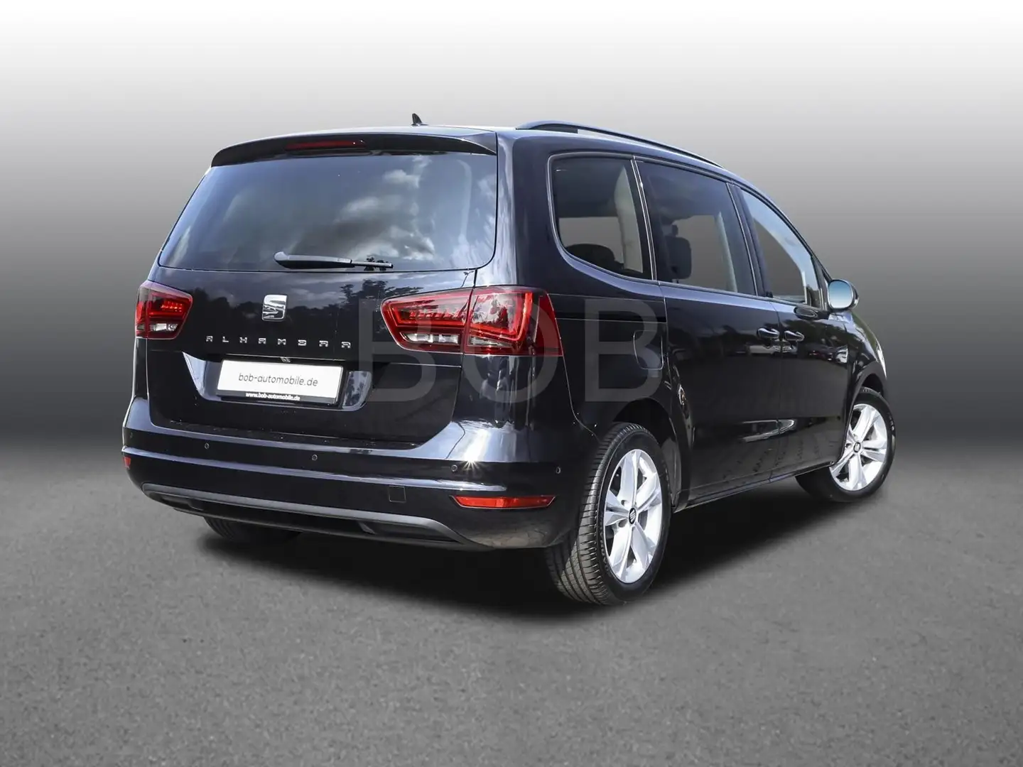 SEAT Alhambra FR-Line 7-SITZE XENON NAVI SHZ Schwarz - 2