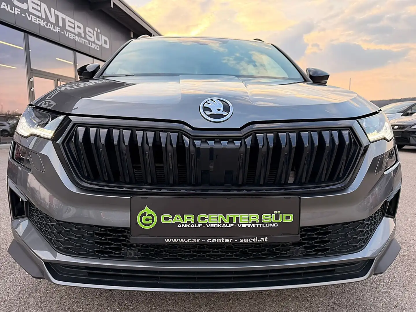 Skoda Karoq 2,0 TDI Sportline Grau - 2