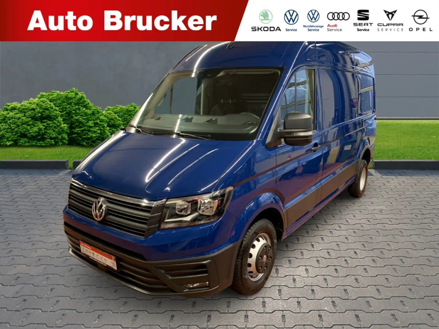 Volkswagen Crafter Kasten 50 mittellang Hochdach RWD 2.0 TDI Blau - 1