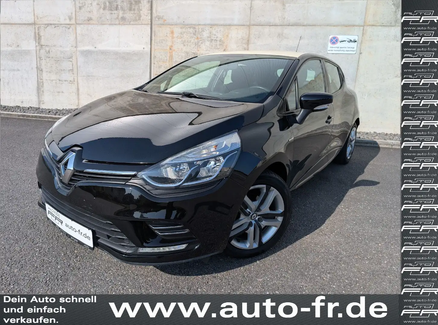 Renault Clio IV Limited 1.0 TCe 90 PS erst 52Tkm!!! Schwarz - 1