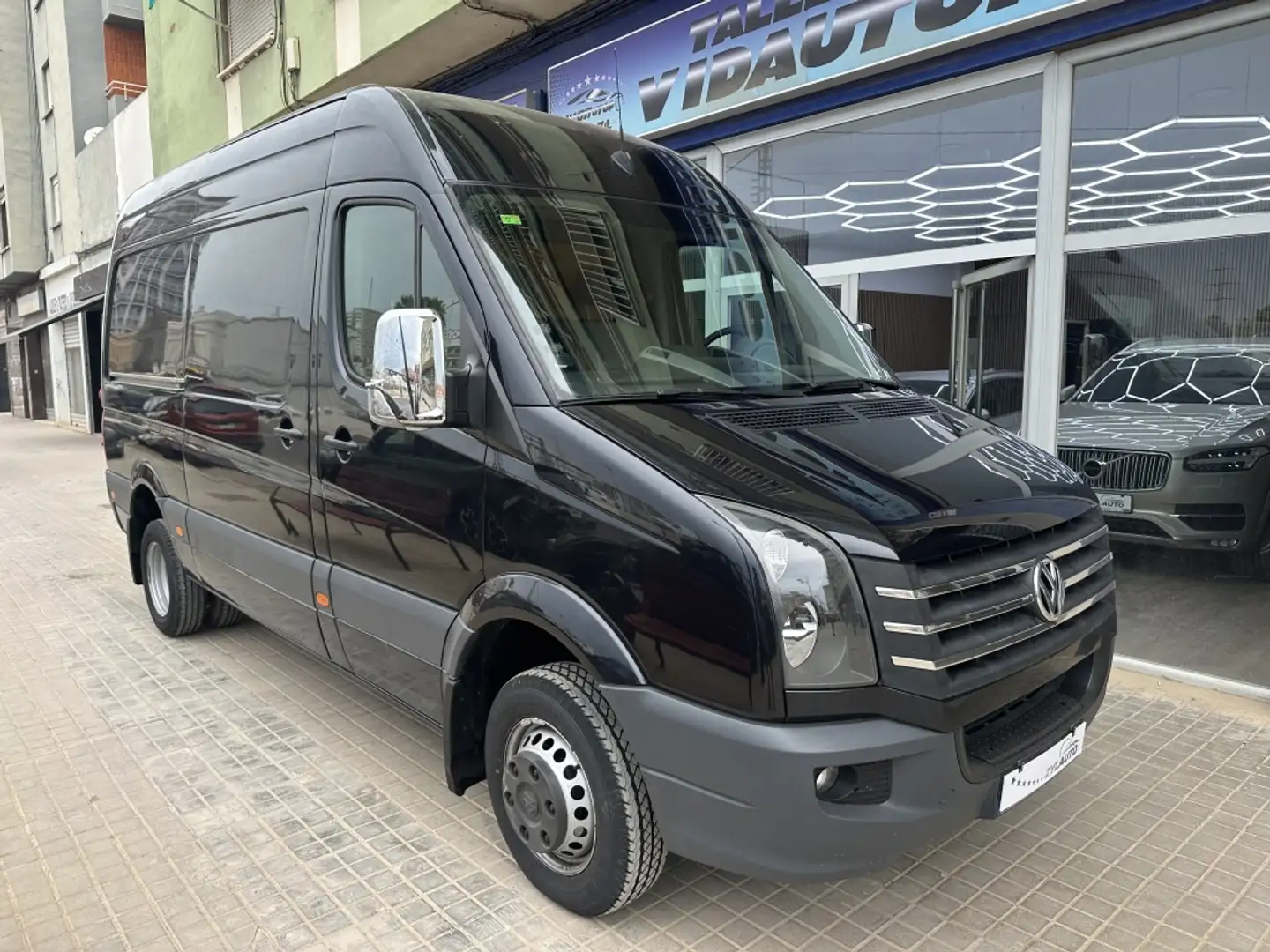 Volkswagen Crafter PRO Furgón BMT 50 BXL 163 TA con voladizo Schwarz - 1
