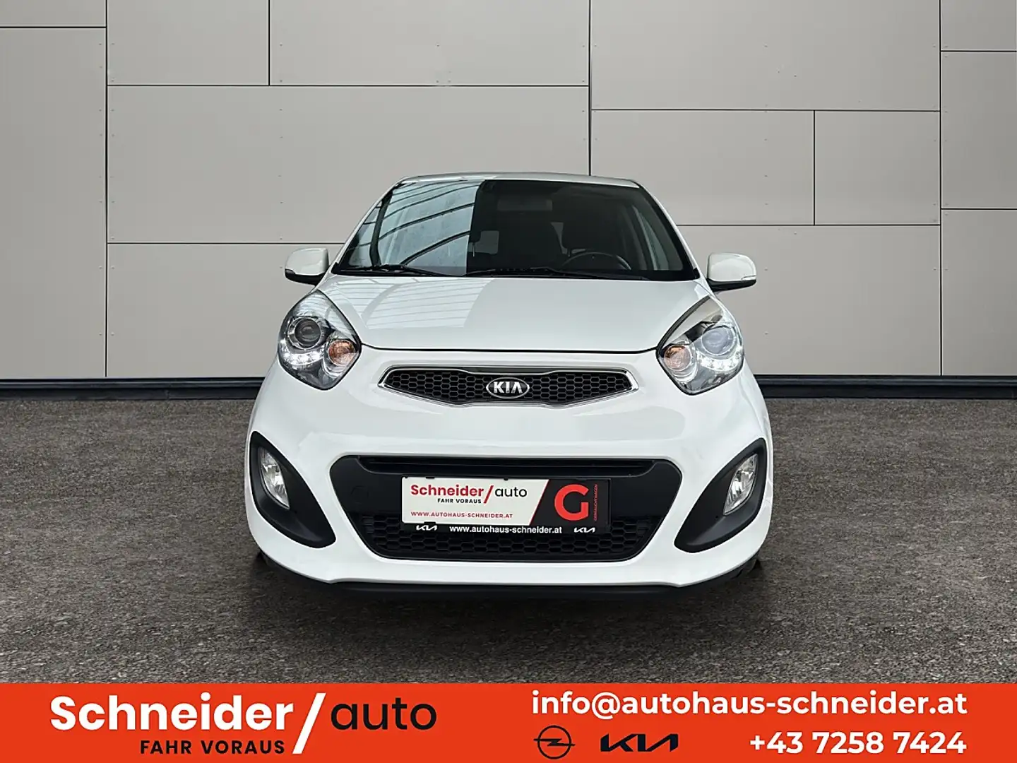 Kia Picanto 1,2 MPI Gold Aut. Weiß - 2