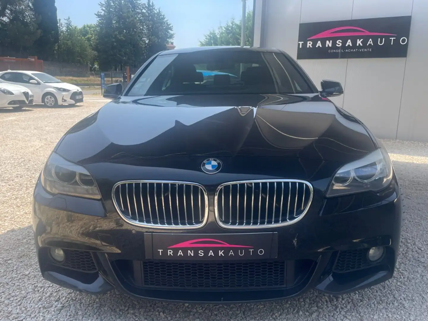BMW 528 SERIE F10 528i 245ch BVA 8 Sport Design / 2ème Main Origine France / Carte Grise Ethanol Noir - 2