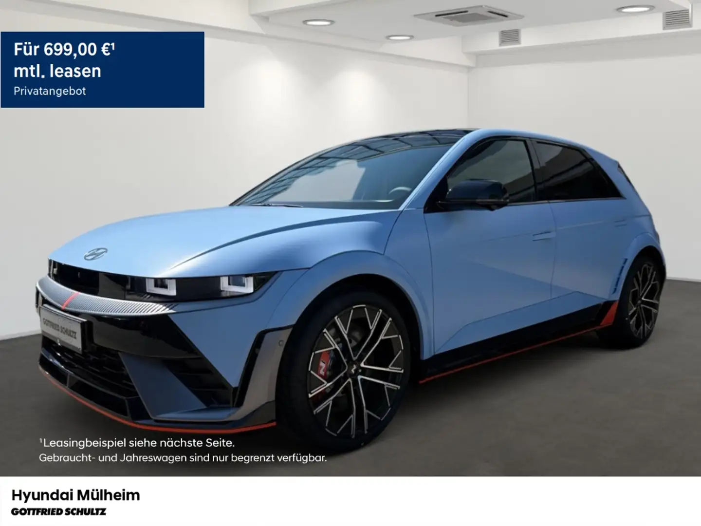 Hyundai IONIQ 5 4x4 Performance Blue (matt) Panorama Blau - 1