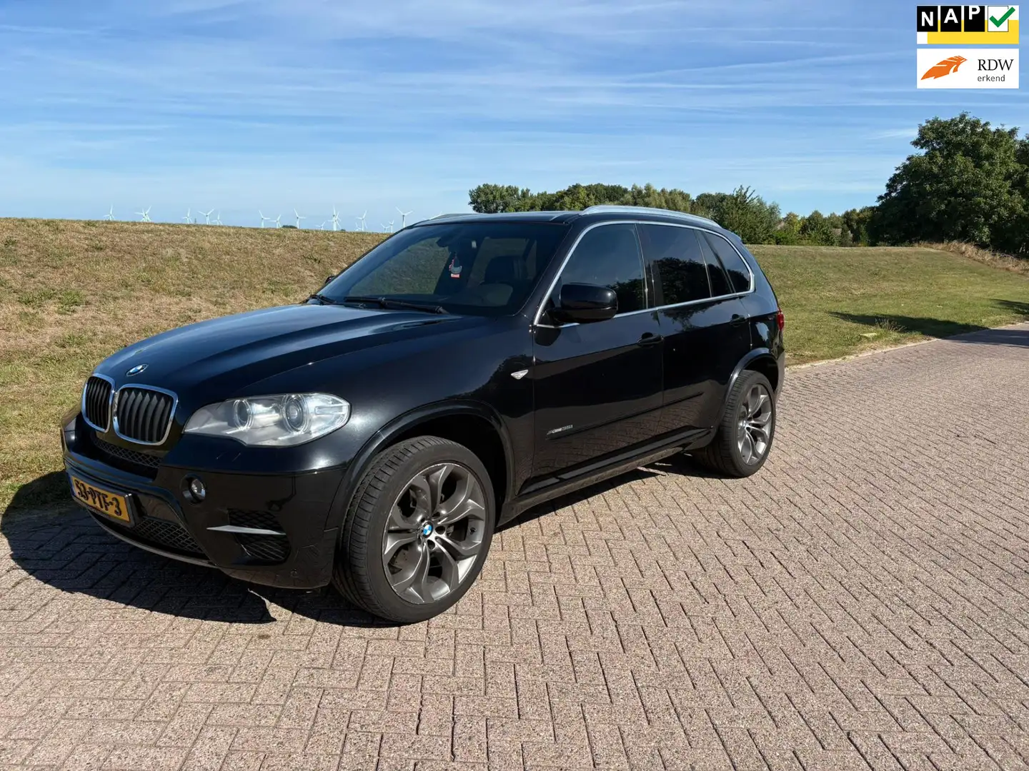 BMW X5 XDrive35i High Executive Leder Cruise Airco Pdc Vo Zwart - 1