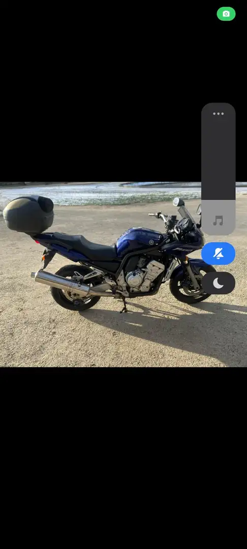 Yamaha FZR 1000 Kék - 1