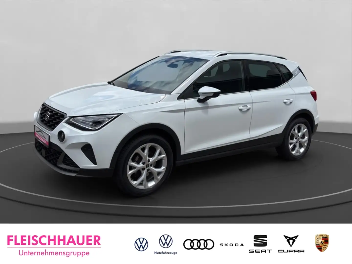 SEAT Arona 1.0 TSI FR LED Kessy Sitzheizung Assistenten Weiß - 1