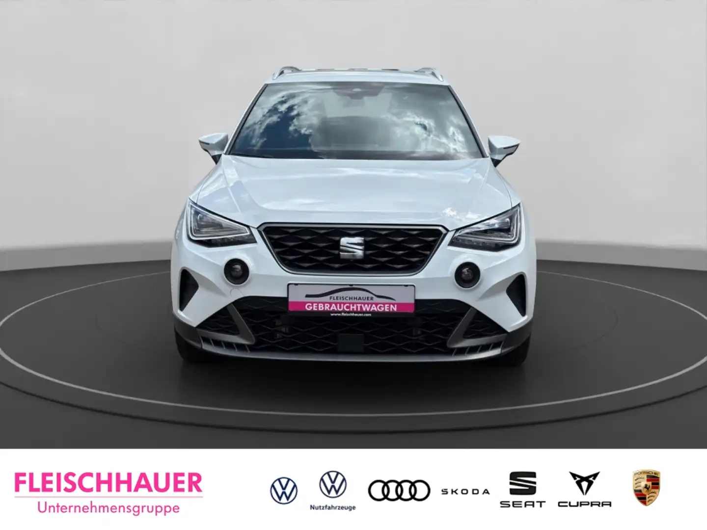 SEAT Arona 1.0 TSI FR LED Kessy Sitzheizung Assistenten Weiß - 2