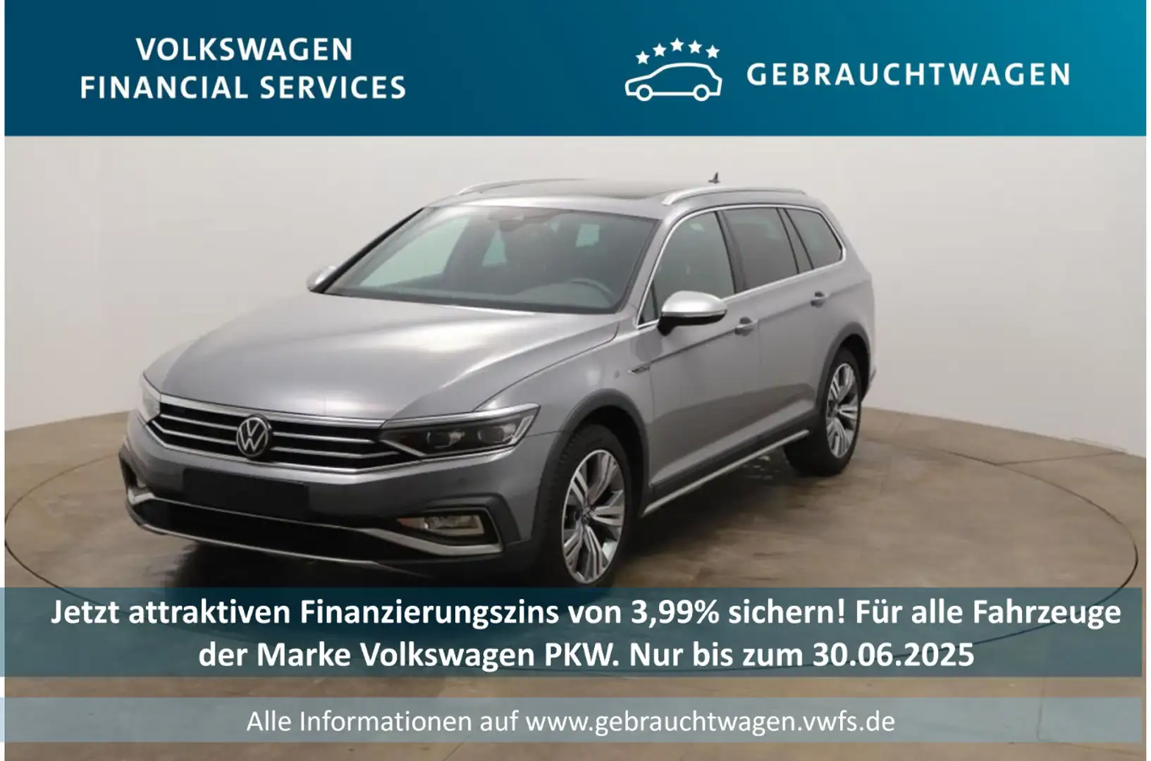 Volkswagen Passat Alltrack Passat Variant Alltrack 4M 2.0 TDI SCR DSG Pano Gris - 1