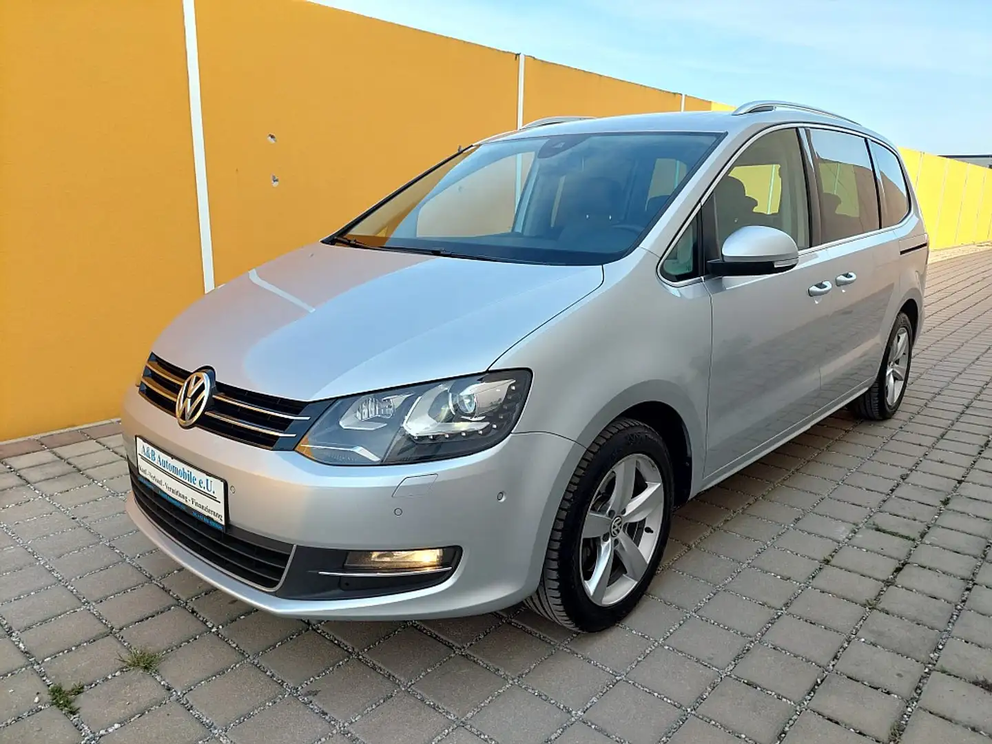 Volkswagen Sharan Sky BMT 2,0 TDI DSG Argent - 1