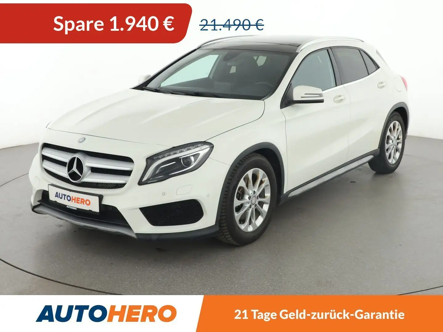 Mercedes-Benz GLA 250 GLA 250 4Matic AMG Line Aut.*NAVI*PANO*PDC* Blanc - 1