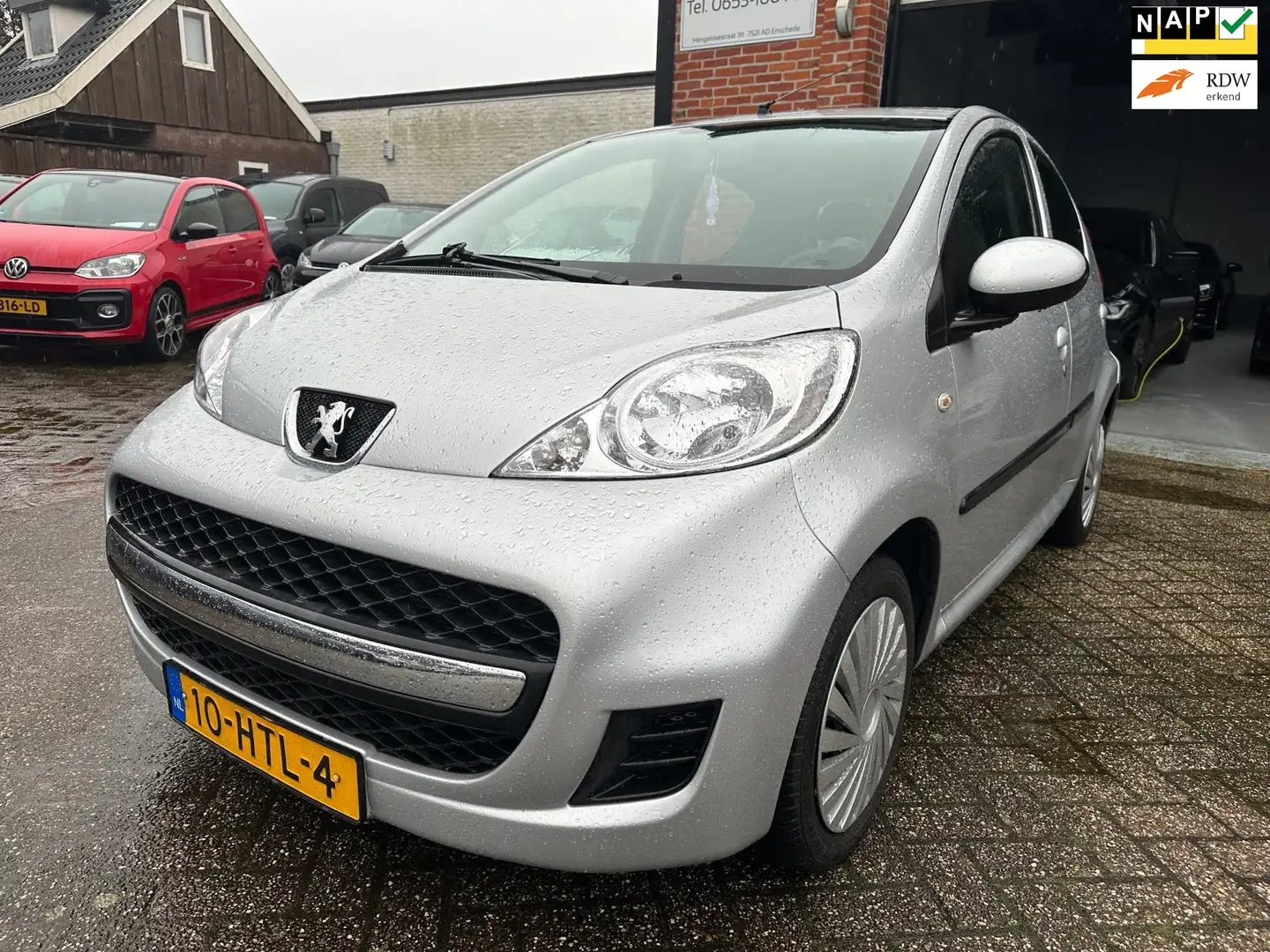 Peugeot 107 1.0-12V XS AUTOMAAT-AIRCO-CENTRAAL Szary - 1