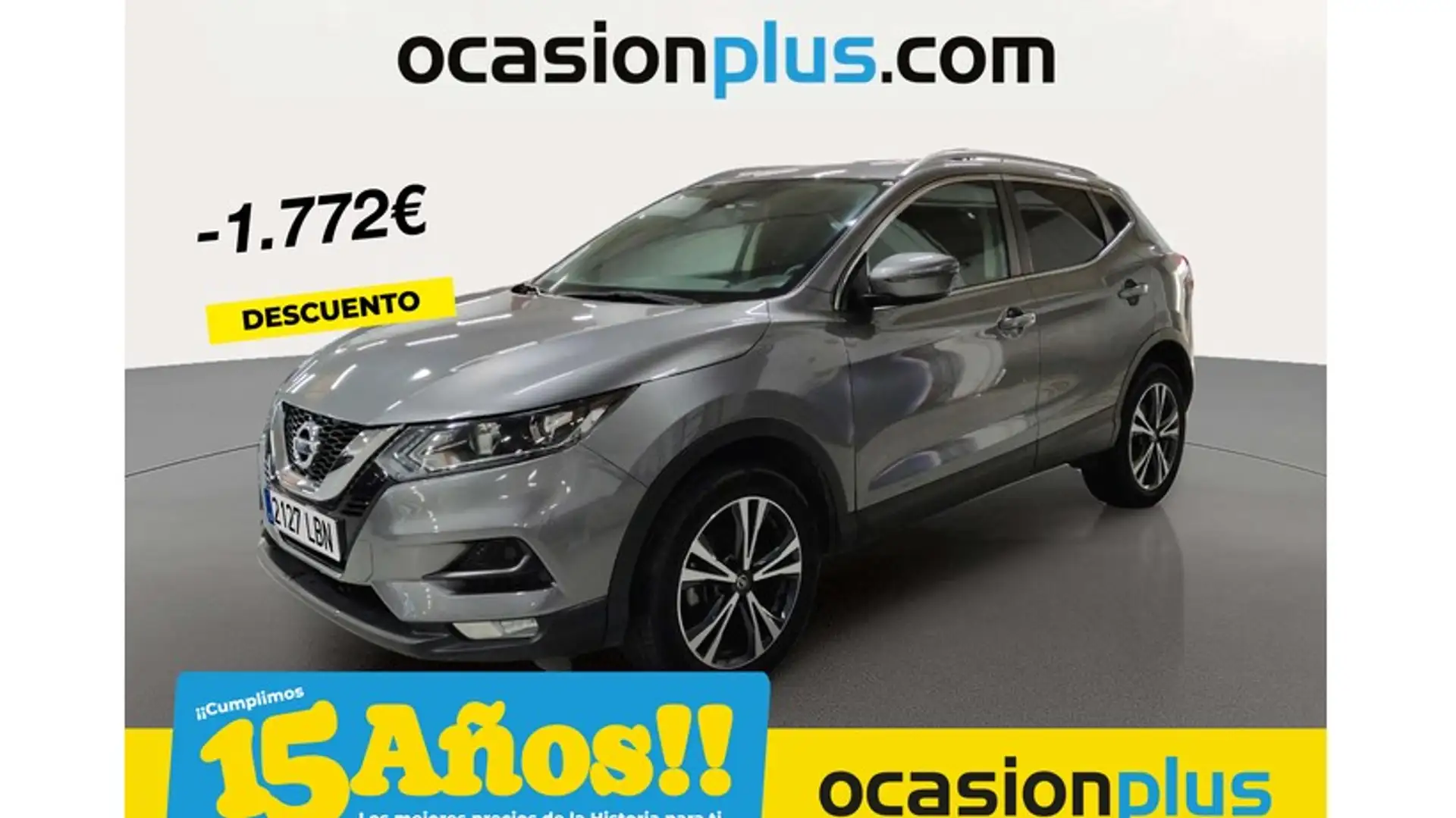 Nissan Qashqai 1.3 DIG-T N-Connecta 4x2 DCT 117kW Gris - 1